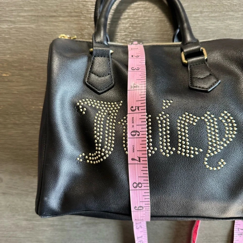 Y2K Juicy Couture Black Studded Purse Top Handle Bag